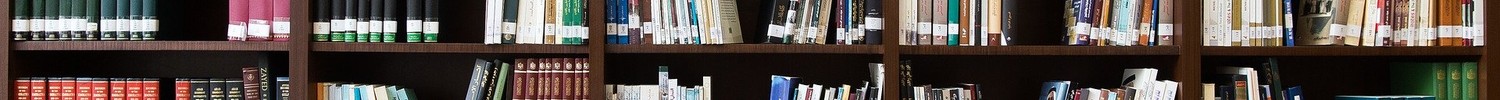 Bücherwand.