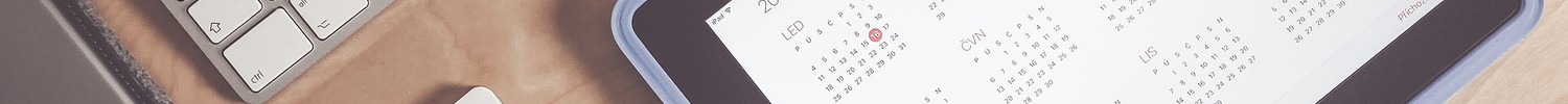 Kalender auf einem iPad.